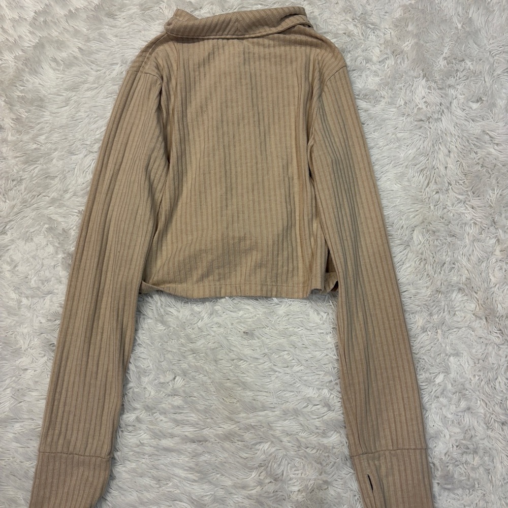 Madewell | Cream Ribbed Cardigan - Picture 6 of 6